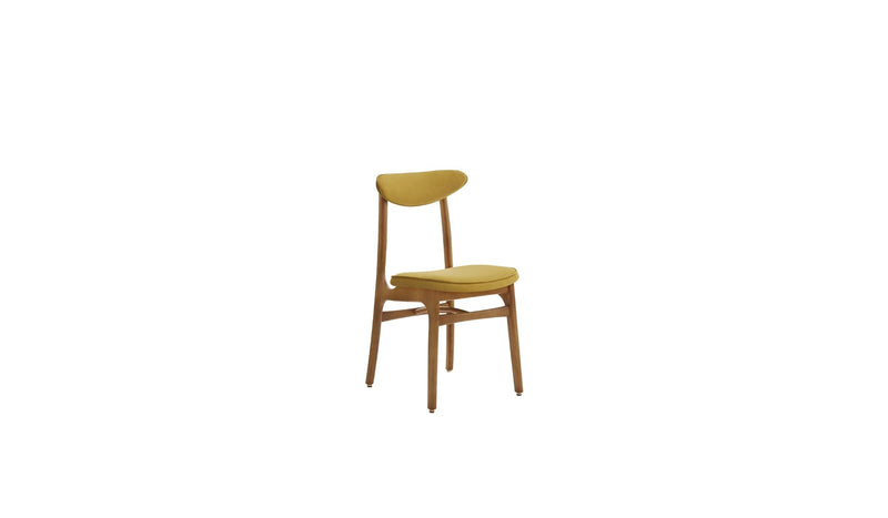 Chaise 200-190, velours lumineux jaune