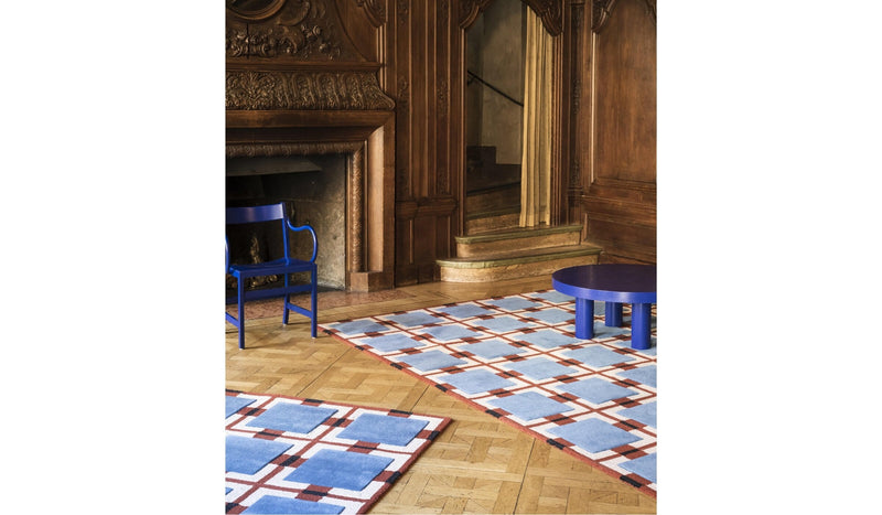 Tapis en laine Berry Rain, design exclusif signé Evelina Kroon