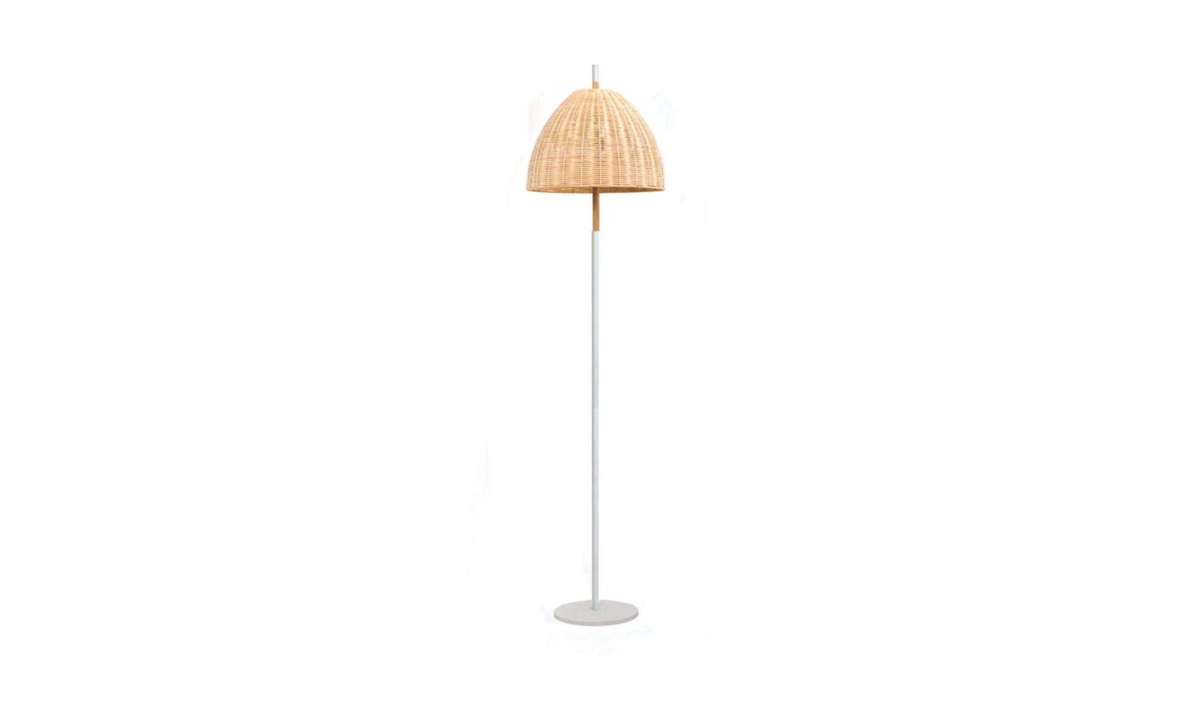 Ama - Wicker floor lamp