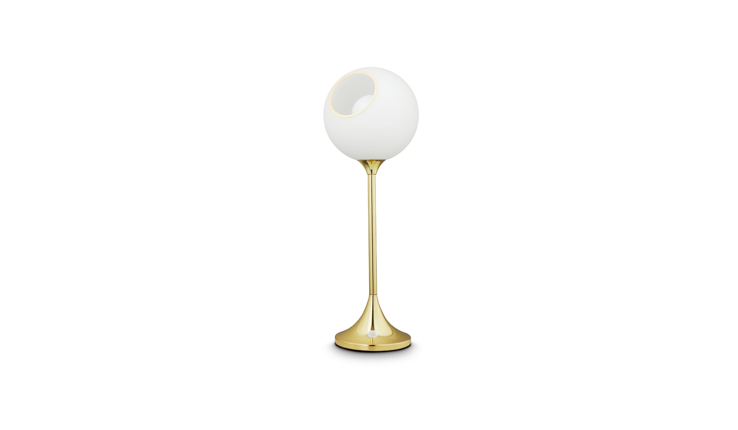 Lampe de table-Ballroom - Lampe de table, verre soufflé à la bouche, Or--NOVINEA-DESIGN BY US