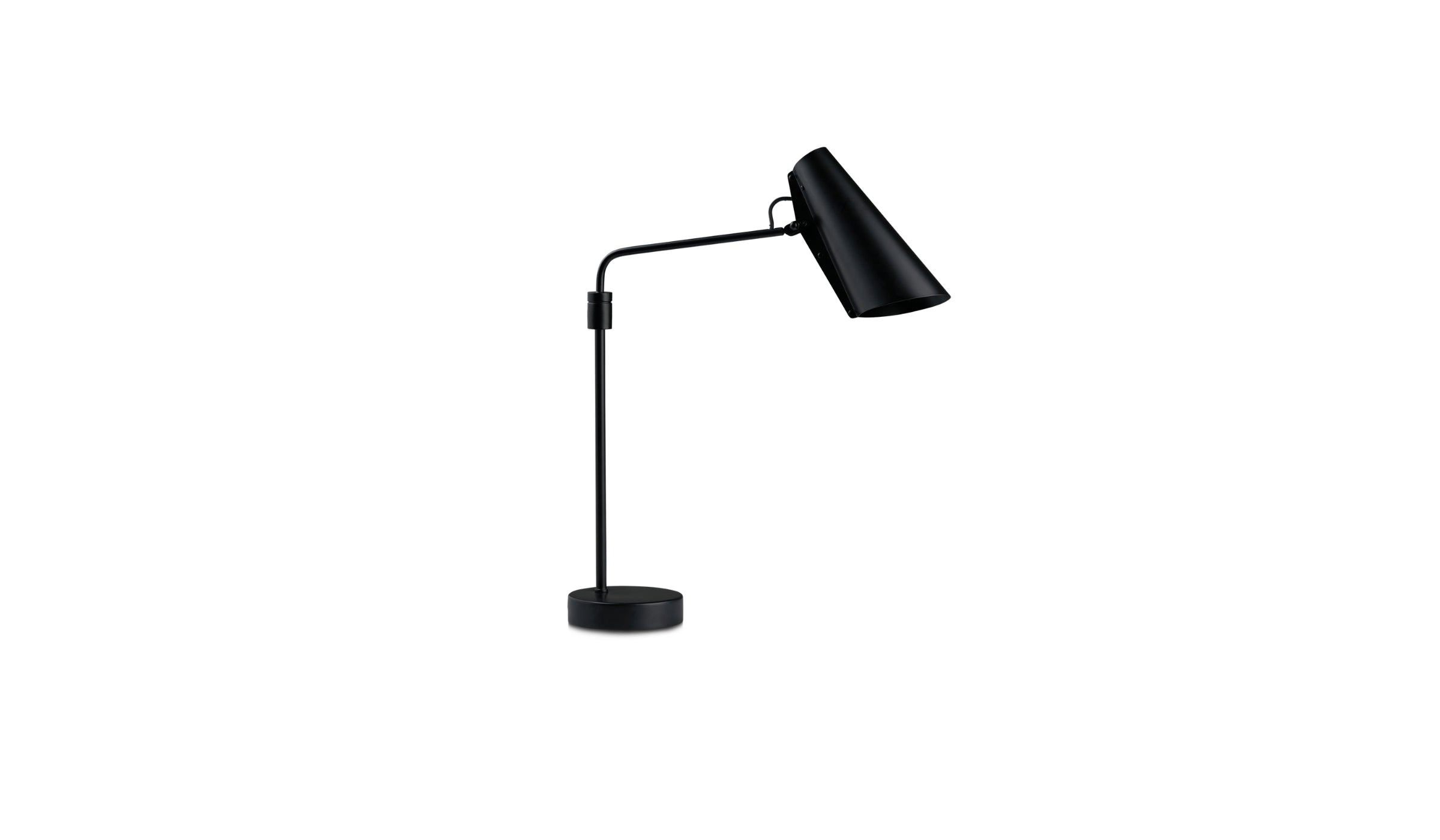 Lampe de table-Birdy Swing - Lampe de table, abat-jour noir et corps en métal noir--NOVINEA-NORTHERN