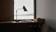 Lampe de table-Birdy Swing - Lampe de table, abat-jour noir et corps en laiton--NOVINEA-NORTHERN