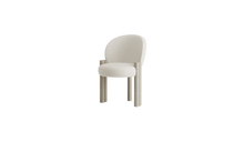 Cassiopea luxury chair, in beige fabric