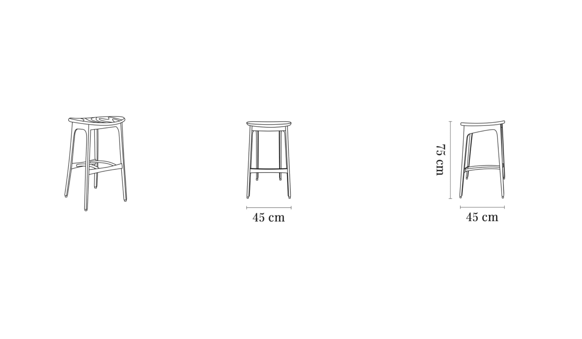 Tabouret de bar-200-190 Timber - Tabouret de bar--NOVINEA-366 CONCEPT