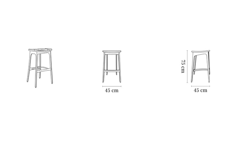 Tabouret de bar-200-190 Timber - Tabouret de bar--NOVINEA-366 CONCEPT