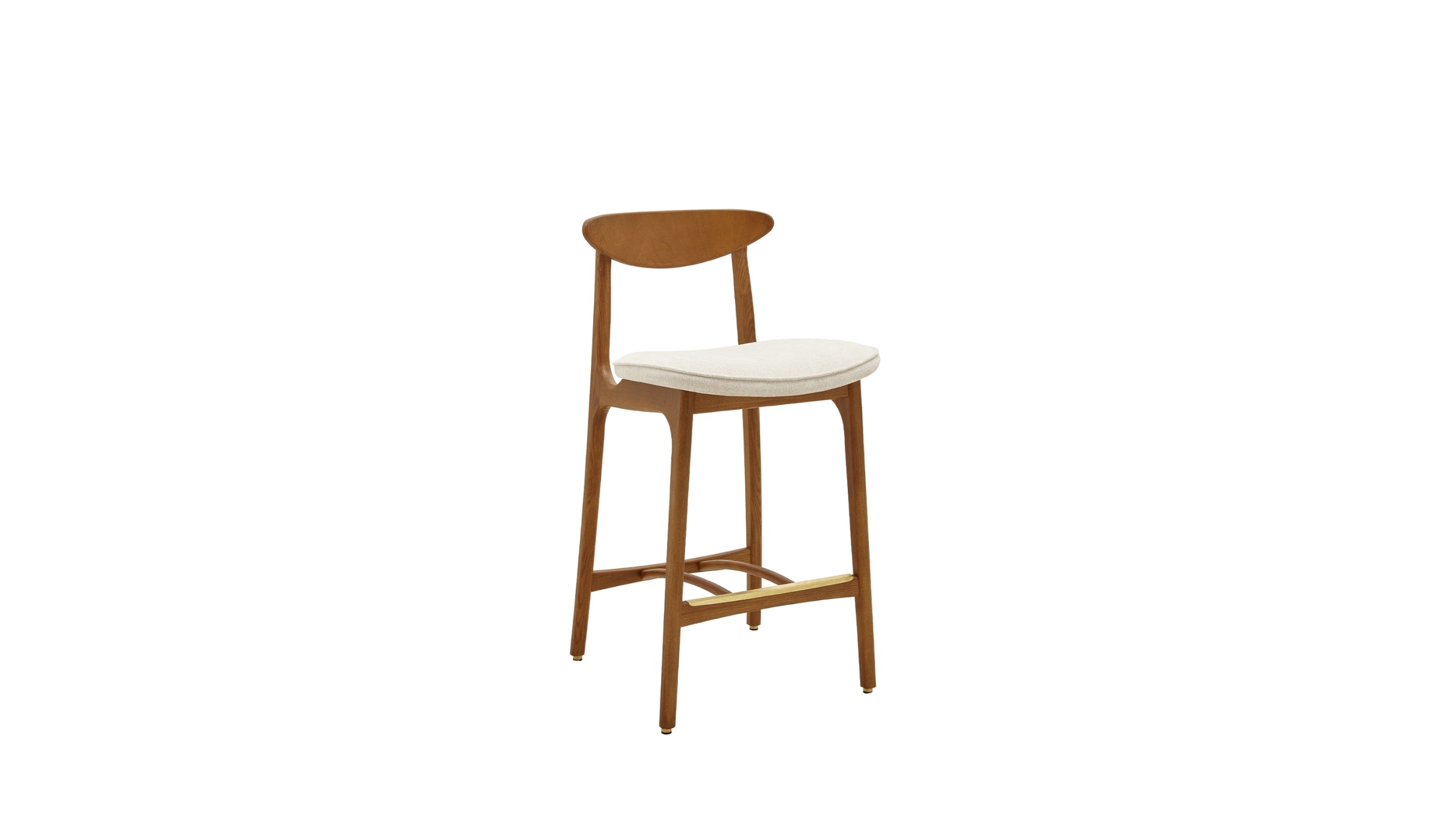Chaise de bar-200-190 Mix - Chaise de comptoir, tissu marbré, blanc--NOVINEA-366 CONCEPT