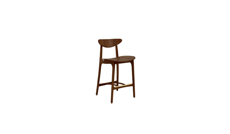 Timber 200-190 Counter Chair in Brown Ash Wood