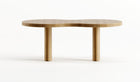 Driadea modern coffee table, in oak