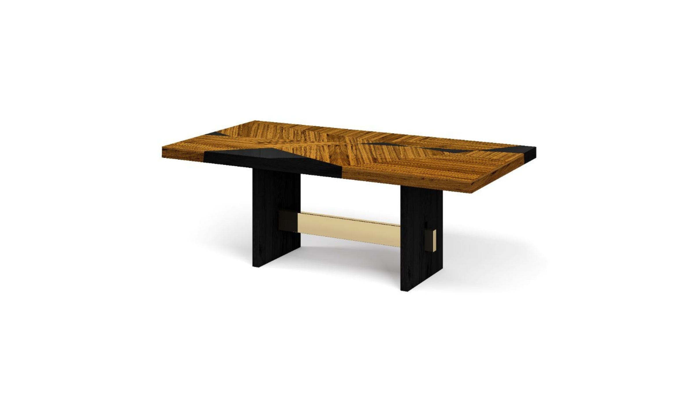 Geometry - Table de repas en bois de sikomoro