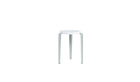 Tabouret Lou en plastique recyclé Venezia, bleu pâle