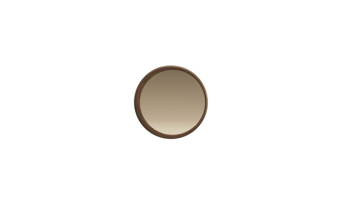 Luna - Mirror M, walnut frame, bronze mirror