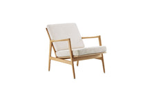 Stefan armchair, white velvet