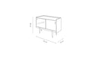 Buffet-La Petite Enfilade 1050 Verre - Buffet--NOVINEA-366 CONCEPT