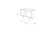 Buffet-La Petite Enfilade 1050 Verre - Buffet--NOVINEA-366 CONCEPT