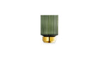 Sons Of Brass Hurricane Candle Holder, Green