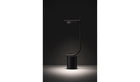 Igram - Lampe portable, forme en J, noir - NOVINEA Lampe de table