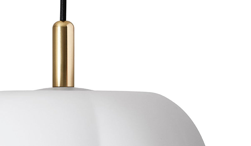 Pepo - Pendant light, Ø20 cm, brass