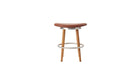 Sturdy - Stool, cognac leather