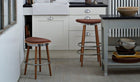 Sturdy - Stool, cognac leather