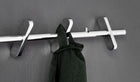 Coat rack, 6 pegs, 70cm, chrome
