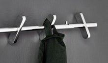 Coat rack, 6 pegs, 70cm, chrome