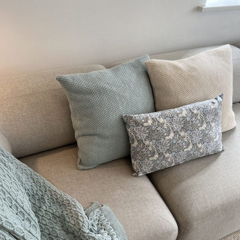 Nora - Light blue cushion 