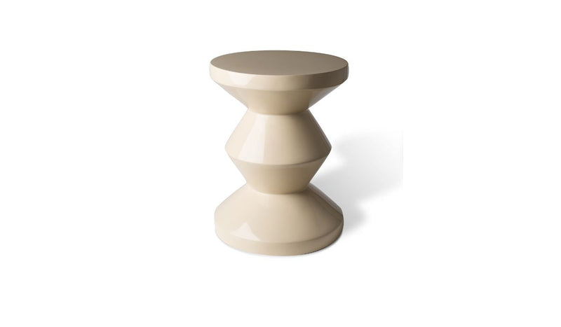 Zig Zag - Stool, beige