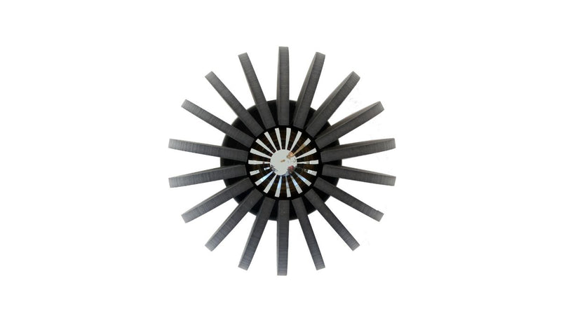 Wrecking Ball eco-friendly wall light in black recycled plastic