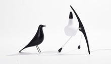 Phasme S n°15.100 - Table lamp, Black ash, white cable, white metal