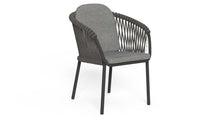 Chaise outdoor-Abel - Chaise outdoor-Noir - Charbon-NOVINEA-TALENTI