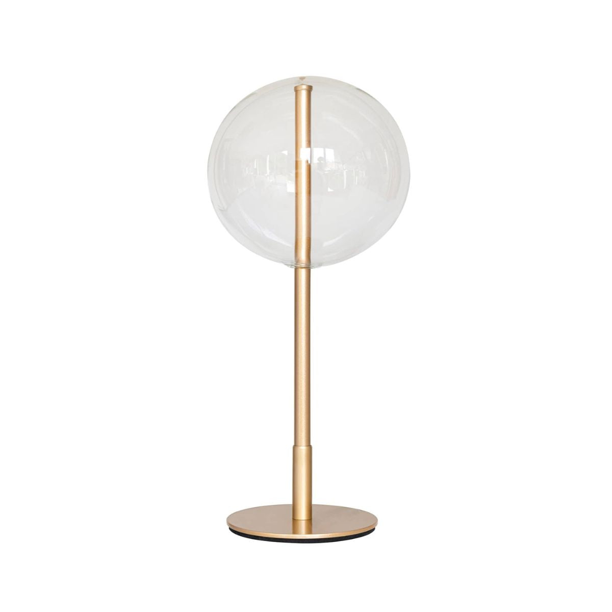 Lampe de table-B111 - Lampe bulle en verre translucide or mat--NOVINEA-MOSS-SERIES