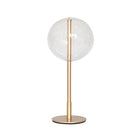 Lampe de table-B111 - Lampe bulle en verre translucide or mat--NOVINEA-MOSS-SERIES