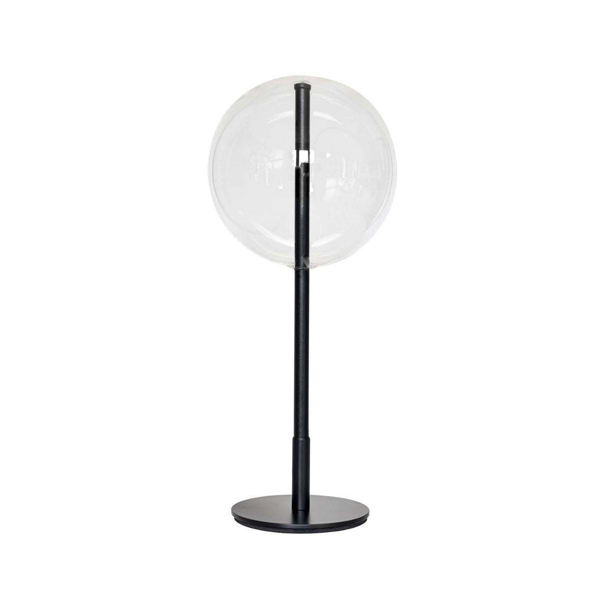 Lampe de table-B111 - Lampe bulle en verre translucide noir--NOVINEA-MOSS-SERIES