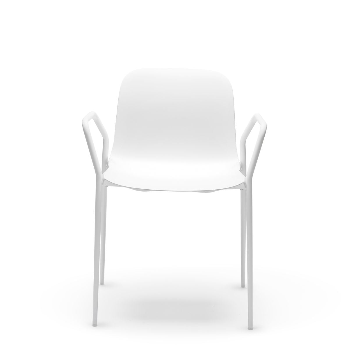 Dogo P - Chaise de salle à manger, lot de 2 - NOVINEA Chaises Blanc