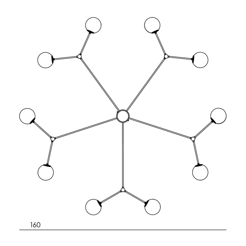 Suspension-Chione 10 - Suspension--NOVINEA-GOBOLIGHTS