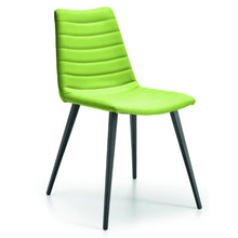 Chaise-Cover S M_Q TS - Chaise, lot de 2-SIMILI CUIR Secret vert fluo-NOVINEA-MIDJ