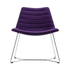 Fauteuil-Cover AT M TS- Chaise lounge-VELOURS SUPERB violet-NOVINEA-MIDJ