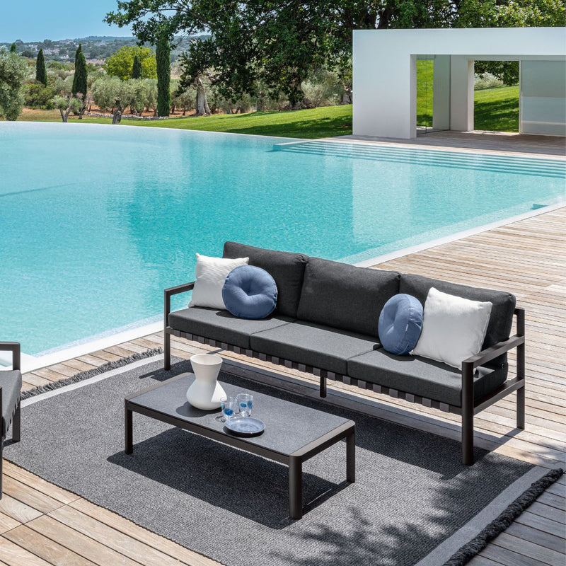 Nunu - 3 seater outdoor sofa