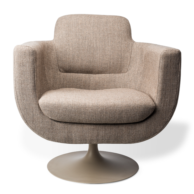 Fauteuil-Kirk - Fauteuil pivotant-Beige-NOVINEA-POLSPOTTEN