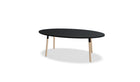 Table Ogi W, 8 personnes, noir et bois