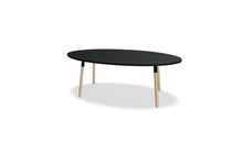 Table Ogi W, 8 personnes, noir et bois