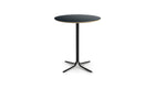 Table haute ronde Atal, H 90 cm, plateau stratifié