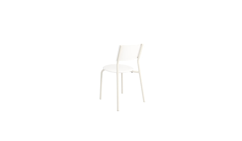 Chaise SSDr plastique recyclé, blanc crème