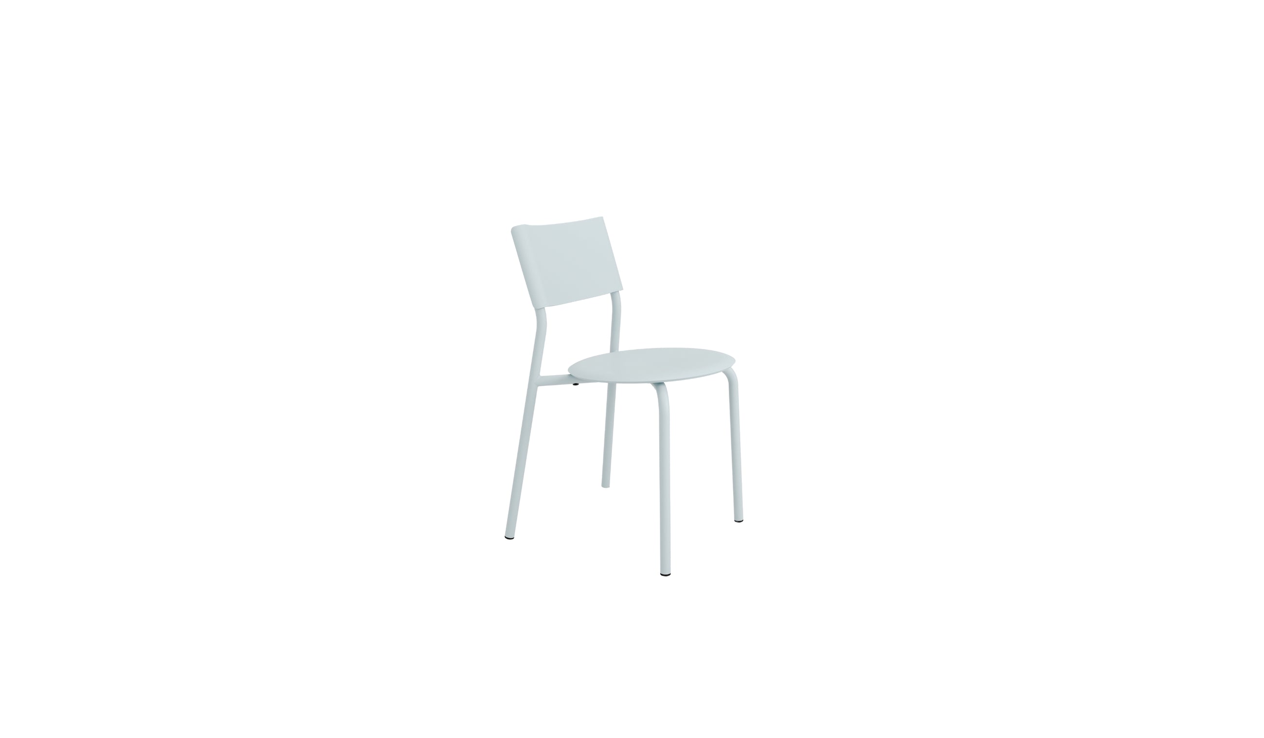 SSDr recycled plastic chair, pale blue