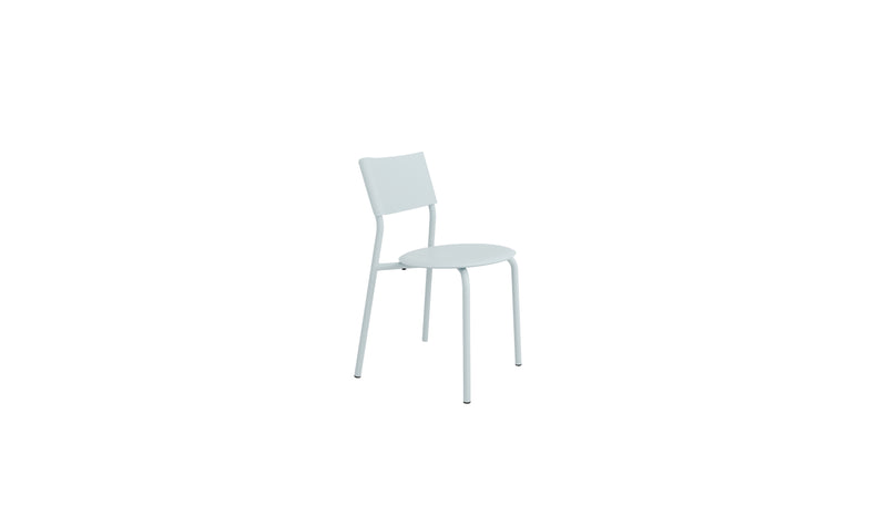 SSDr recycled plastic chair, pale blue
