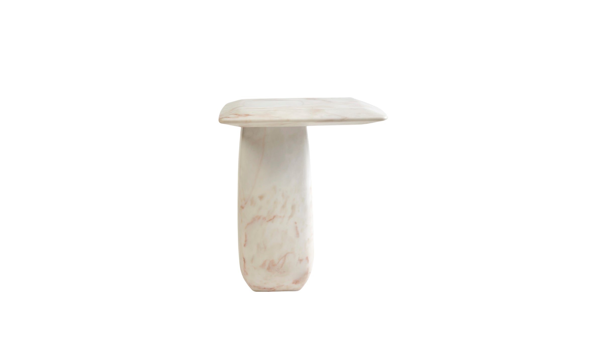 Table d'appoint-Bossa - Table d'appoint en marbre Estremoz--NOVINEA-DUISTT