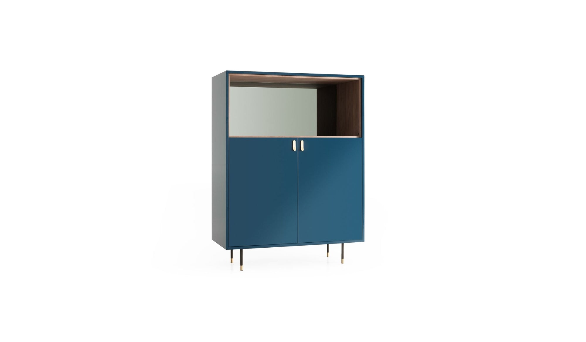 Buffet design moderne Universe Box, bleu brillant