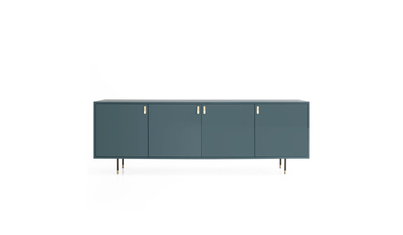 Buffet design moderne Universe, bleu brillant