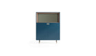 Buffet design moderne Universe Box, bleu brillant