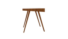 Bureau design 4.9 en frêne marron, 1 tiroir